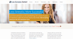 Desktop Screenshot of lawschoolexpert.com
